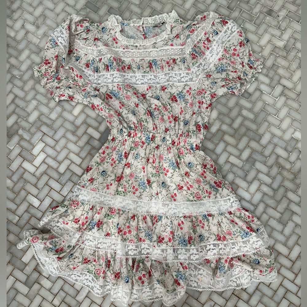 Floral and Lace Stellah Dress